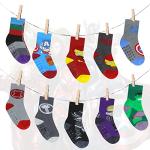 Marvel Legends Kids Superhero Socks for Boys