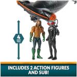 Aquaman vs Black Manta Action Figure Battle Set