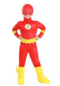 Toddler Deluxe Classic Flash Costume - DC Superhero