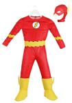 Toddler Deluxe Classic Flash Costume - DC Superhero