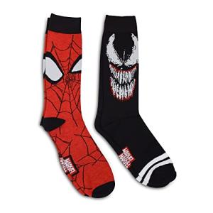 Marvel Spider-Man & Venom Crew Socks - 2 Pack