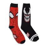 Marvel Spider-Man & Venom Crew Socks - 2 Pack