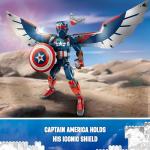 LEGO Marvel Captain America Buildable Figure Set