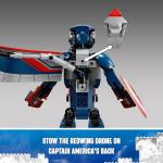 LEGO Marvel Captain America Buildable Figure Set
