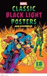 Marvel Classic Black Light 2025 Calendar Poster