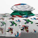 Jay Franco Avengers Kids Sheet Set, 4 Piece
