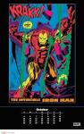 Marvel Classic Black Light 2025 Calendar Poster