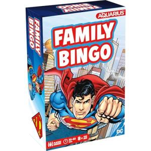 Superman Family Bingo Game - Fun for All Ages