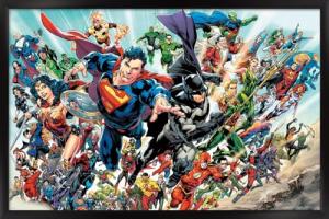 DC Comics Justice League Rebirth Group Wall Poster