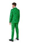 Men's Riddler Slim Fit Costume Suit - Green