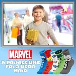 Marvel Superhero Boys' Crew Socks 5-Pack