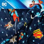 Superman Krypto Dog Plush Throw Blanket 60"x70