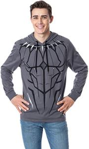 Black Panther Hoodie for Men - Lightweight Pullover