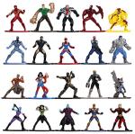 Marvel Die-Cast Metal Collectible Figures 20-Pack