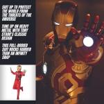 Iron Man Youth Halloween Costume - Medium Red Jumpsuit