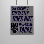 Black Panther Motivational Quote Poster - 16x20