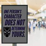 Black Panther Motivational Quote Poster - 16x20