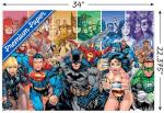 DC Comics Justice League Group Wall Poster 22.375"x34