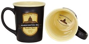 Washington DC Superhero Emblem Coffee Mug 18oz