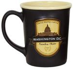 Washington DC Superhero Emblem Coffee Mug 18oz