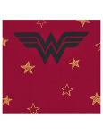 Wonder Woman Logo Girls T-Shirt - Dark Red
