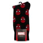 Spider-Man Black Dress Socks for Men, Size 6-12