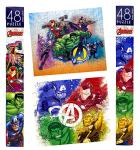 Marvel Avengers Jigsaw Puzzle Tower Box Set, 96pcs