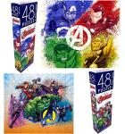 Marvel Avengers Jigsaw Puzzle Tower Box Set, 96pcs