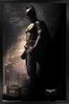 Batman in the Shadows Wall Poster - Framed