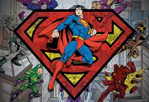 DC Comics Superman and Villains 1000-Piece Puzzle