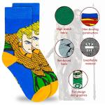 DC Comics Toddler Socks 10-Pack with Heroes