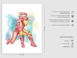 Superhero Wall Art Set – 6 Prints for Kids