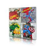 Marvel Avengers Superheroes 4-Piece Canvas Wall Art