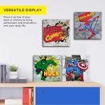 Marvel Avengers Superheroes 4-Piece Canvas Wall Art