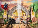 DC Comics Justice League Hall of Justice Puzzle