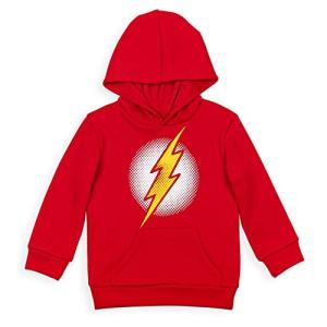 Justice League The Flash Red Fleece Hoodie 10-12