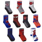 Spiderman Boys Toddler Socks - 10-Pack Fun Designs