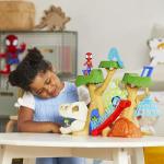 Marvel Spidey and Friends Dino-Webs Treehouse Playset