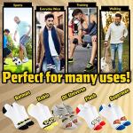 DC Comics No Show Socks for Men - Pack of 5