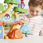 Marvel Spidey and Friends Dino-Webs Treehouse Playset
