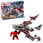 LEGO Marvel Captain America vs Red Hulk Battle Set
