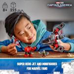 LEGO Marvel Captain America vs Red Hulk Battle Set