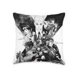 X-Men Mutant Heroes Black and White Pillow