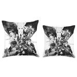 X-Men Mutant Heroes Black and White Pillow