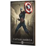Captain America Wall Art for Man Cave or Bedroom