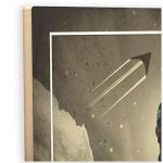 Captain America Wall Art for Man Cave or Bedroom