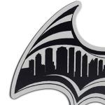 Large Batman Symbol Metal Wall Art for Decor