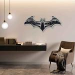 Large Batman Symbol Metal Wall Art for Decor