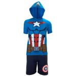 Avengers Boys' Short Sleeve Hoodie and Shorts Set