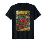 Spider-Man Anniversary Comic Book Short Sleeve Tee